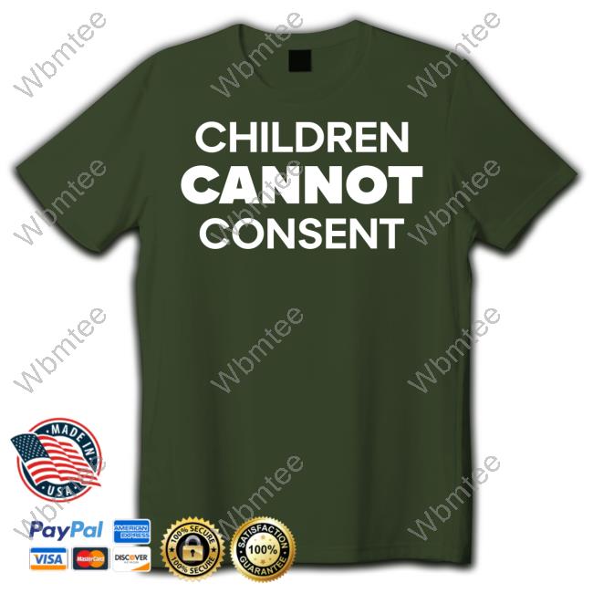 Official Gays Against Groomers Children Cannot Consent Custom T Shirts