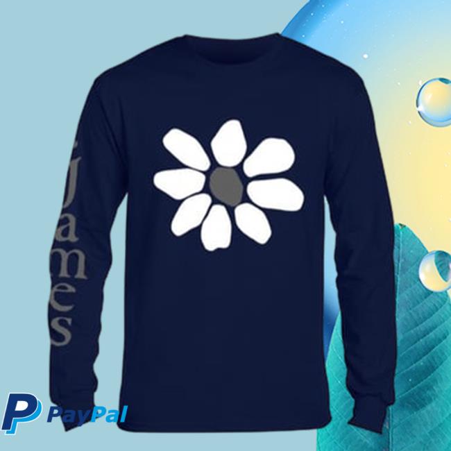 James Official Store Merch Album Flower Essential Long Sleeve Shirt