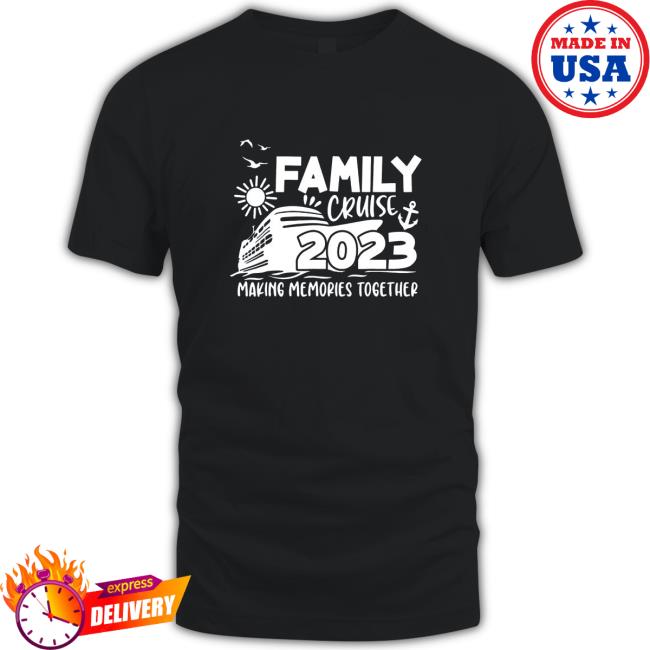 Official Funny family cruise 2023 making memories together party trip Hooded Sweatshirt