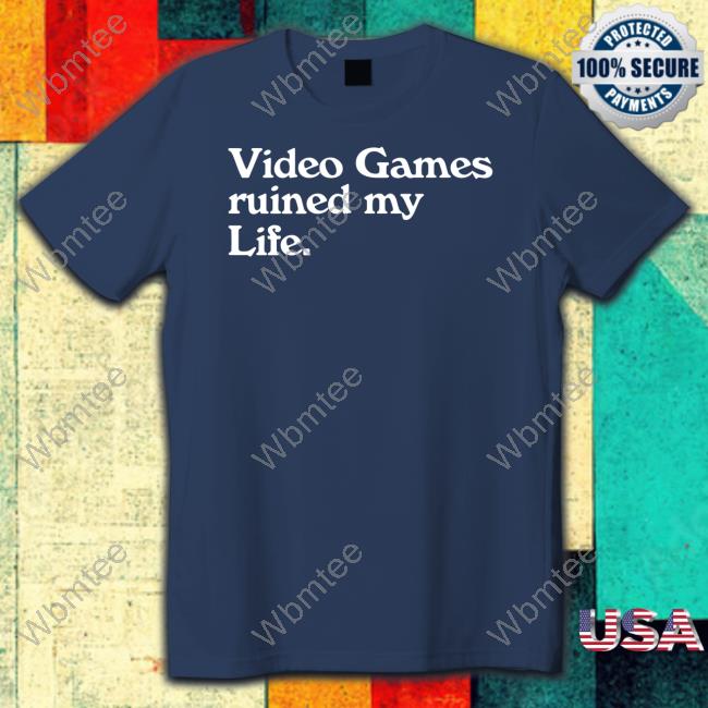 Kay Bell We All Know Its GDC Video Games Ruined My Life Shirt