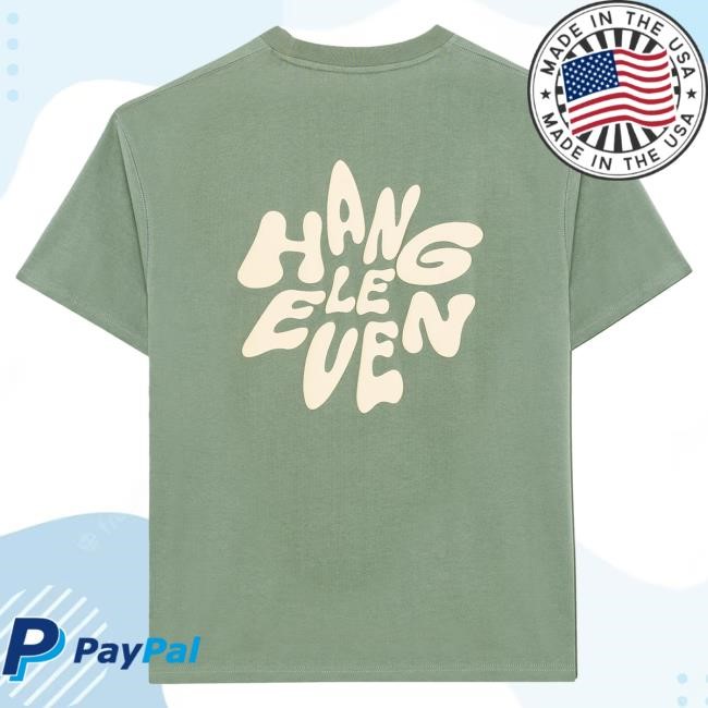 Official Hang Eleven Organic Smash Tee - Slate Green Tees