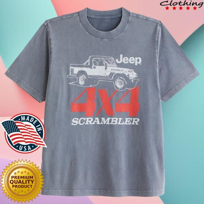 Official Official Abercrombie And Fitch Apparel Clothing Merch Jeep Vintage-Inspired Graphic Hot Shirt Abercrombiefitch Store Shop