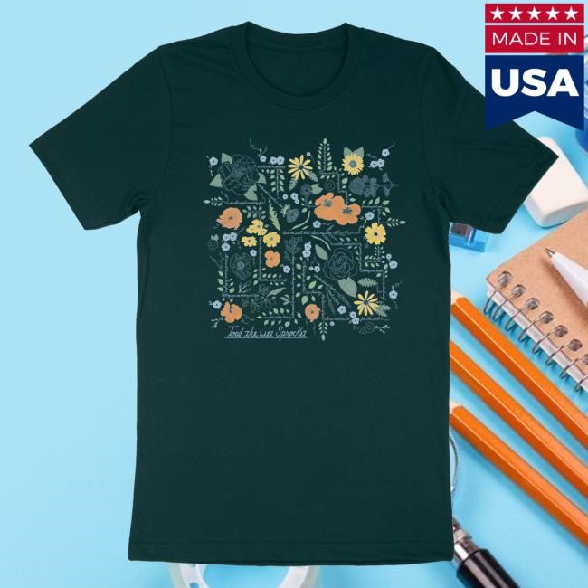 Official Toad The Wet Sprocket Lyric Flower Map Attractive Shirt (Dark Attractive Shirt) - Vintage Vibes