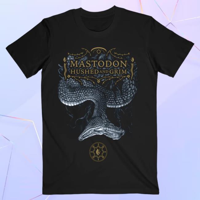 Official Mastodon Rocks Merch Store Mastodon Oversized Hushed Snake Tshirt Mastodonrocks