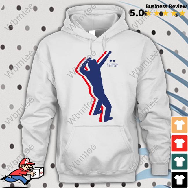 Champions Du Monde Hoodie Boutique Elysee Merch