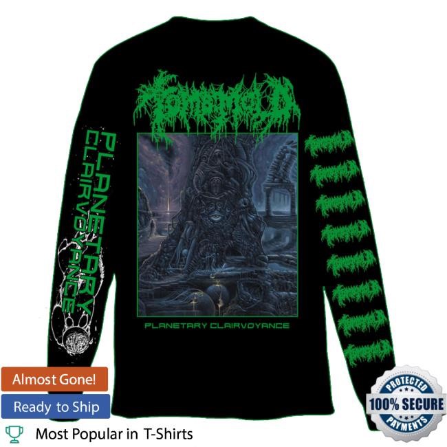 Official Tomb Mold - Planetary Clairvoyance Longsleeve Tee Shirt