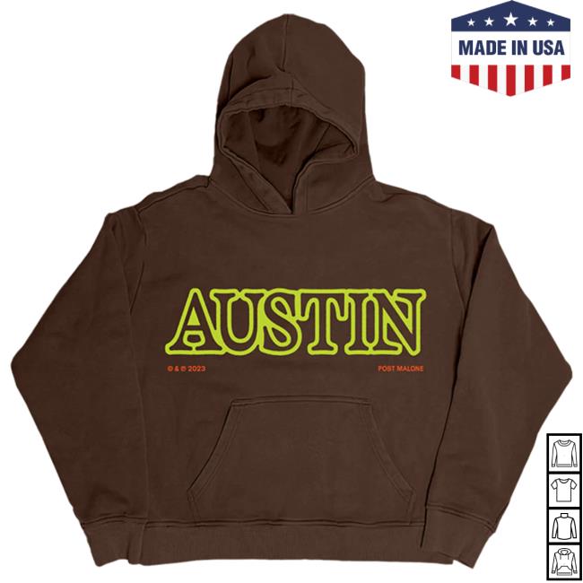 Official Post Malone Merch Store Post Malone Austin Hoodie Spotify Wrapped Exclusive Hoody Post Malone Apparel Clothing Shop PostMalone