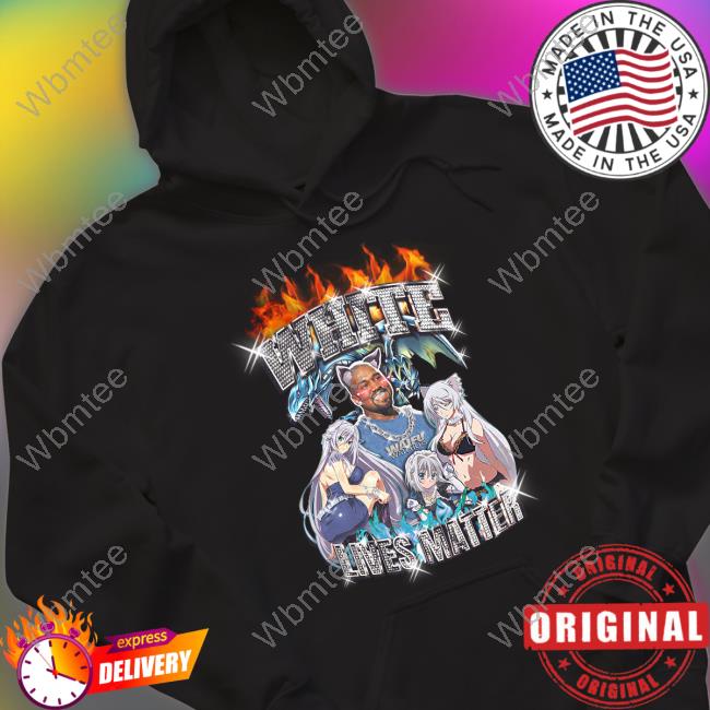 Kanye West Ye White Lives Matter Anime T Shirts Waifu Watchers Merch
