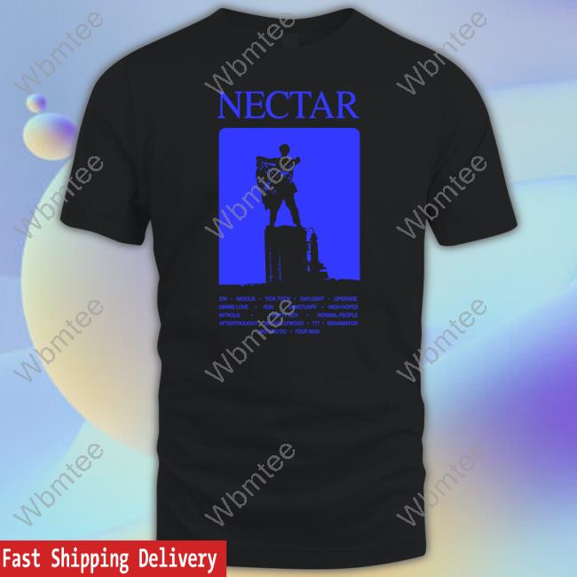 Official Nectar Blue Tracklist Hoodie