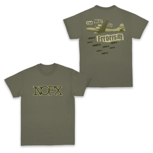 Official Nofx Merch Store Nofx Dropping Bombs Shirt New