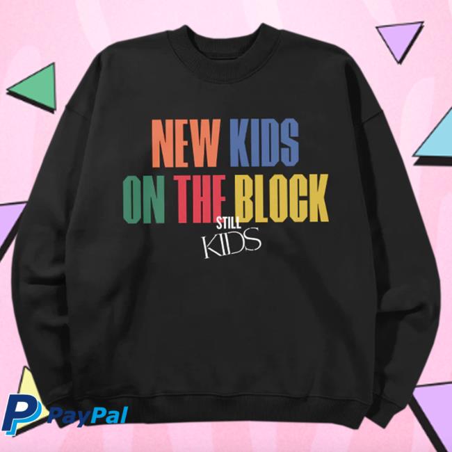 Official New Kids On The Block Merch Still Kids Oversized Sweatshirts