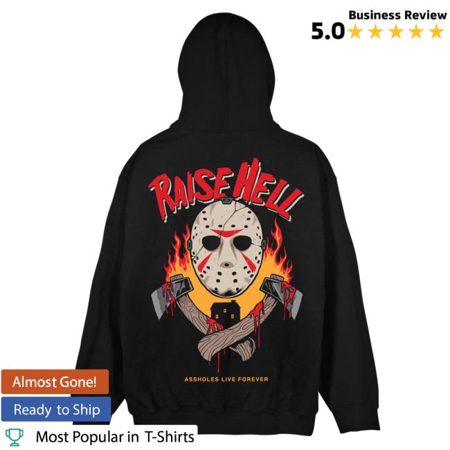 Official Linda Finegold Merch Store Raise Hell Black Tee Lindafinegold Clothing Shop