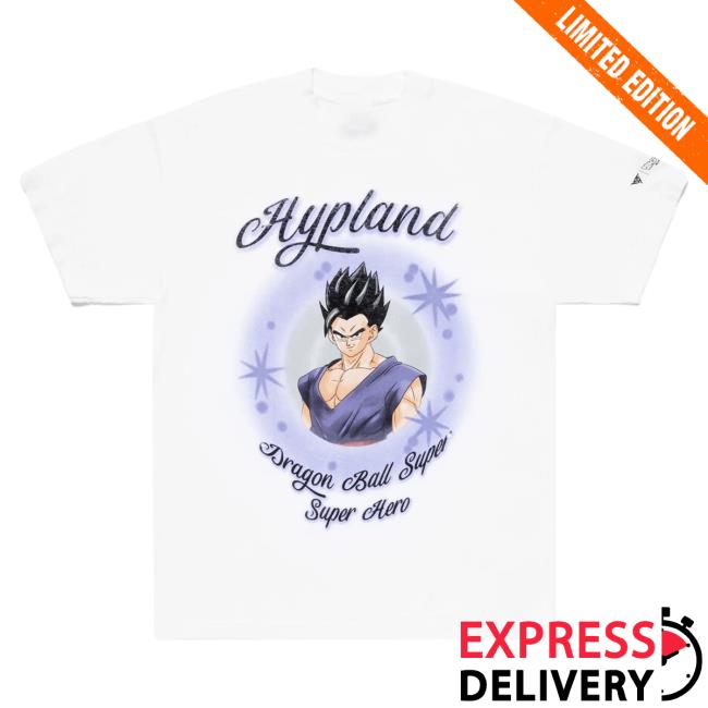 Official Hypland Clothing Merch Store Hypland Db Super Gohan Air Brush New Shirt (White)