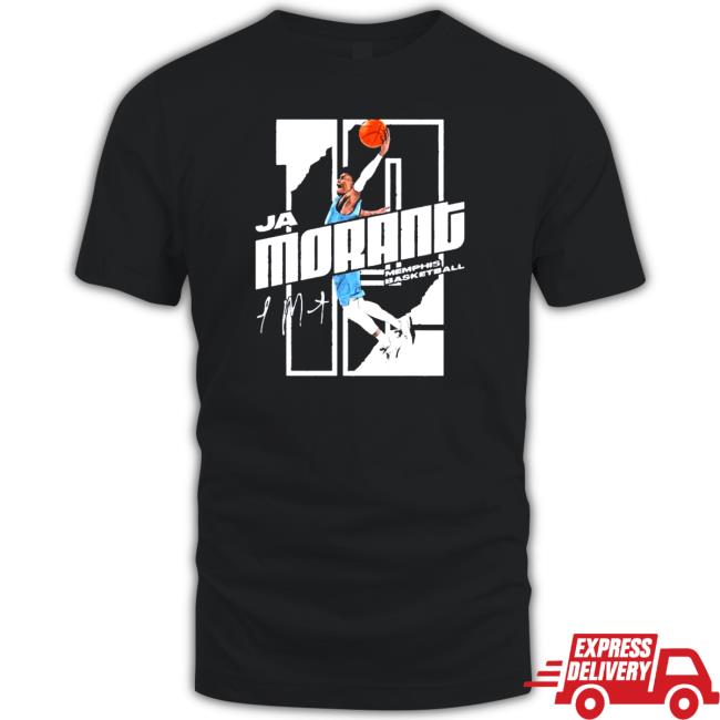 #12 Ja Morant Memphis Basketball Sport T Shirt