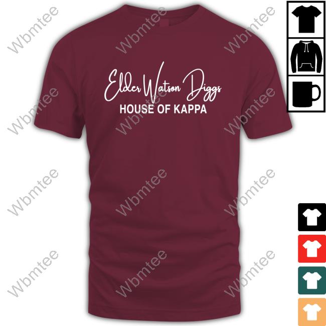 Ryan Clark Elder Watson Diggs House Of Kappa T Shirt