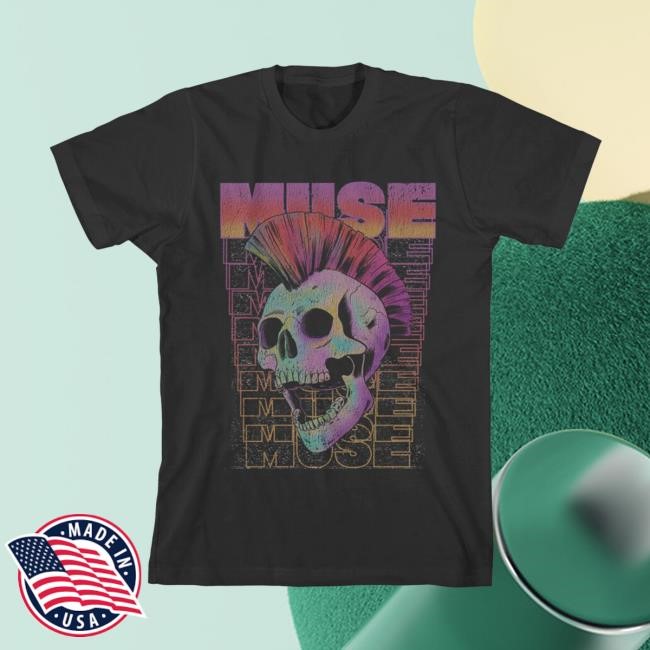 Mohawk Skull Shirt | Muse Official Store
