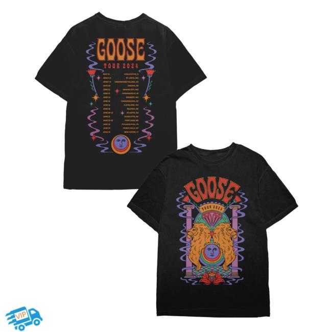 Goose The Band Merch Store Leo Tour New Tee