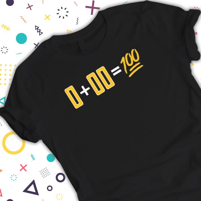 Official Tyler Smith 0 Plus 00 Equal 100 Sweatshirts