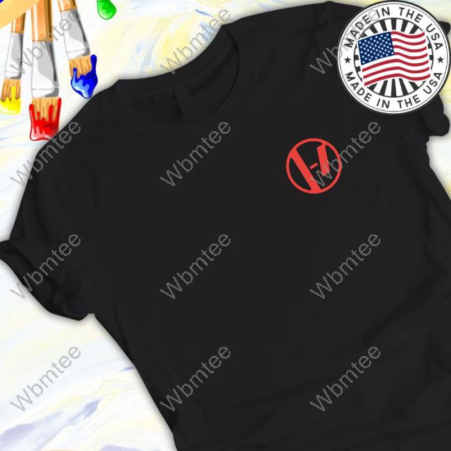 Official Twenty One Pilots Blocksleeve Zip-Up Hooded Sweatshirt