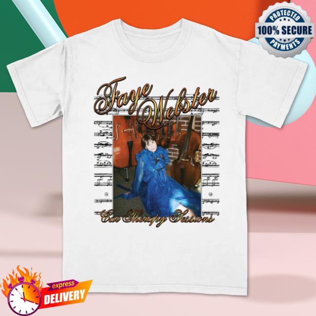 Official Faye Webster Merch Faye Webster Car Therapy Sessions Sheet Music Attractive Shirt FayeWebster