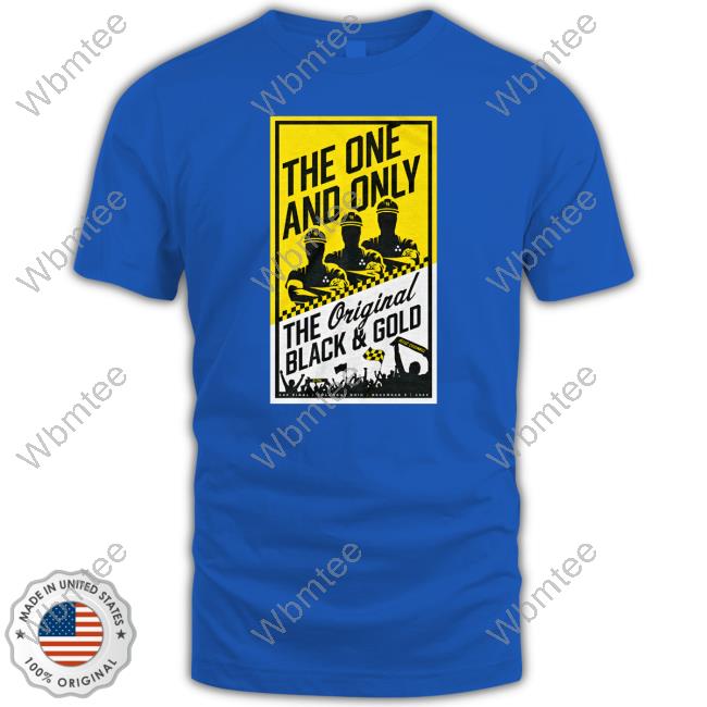 Supporter Supply Merch The One And Only The Original Black & Gold T Shirts