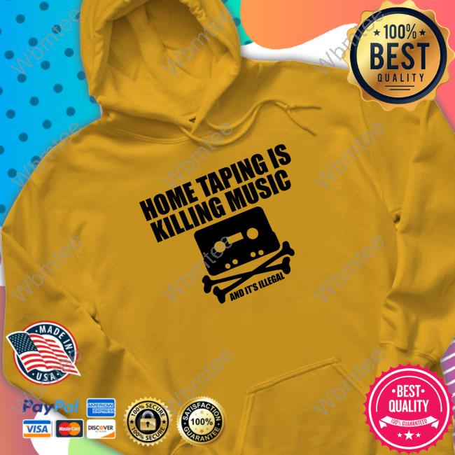 Official Cassette Culture Home Taping Is Killing Music Tee Shirt