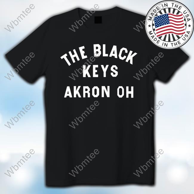 The Black Keys Merch Akron Oh T-Shirt
