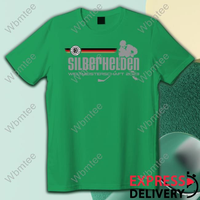 Official Deutscher Eishockey-Bund Merch Silberhelden Weltmeisterschaft 2023 T-Shirt