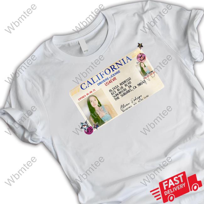 Olivia Rodrigo Drivers License 23 T-Shirt