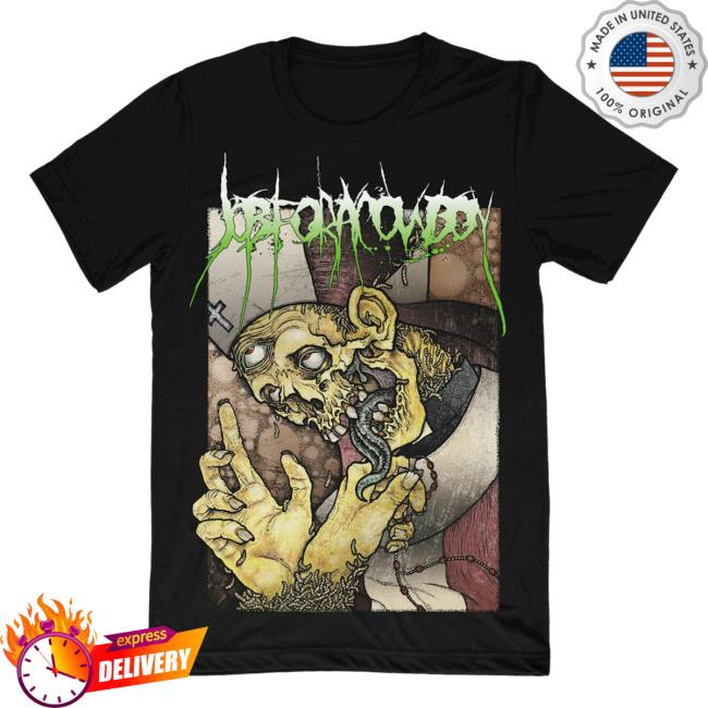 Official MerchBar Job For A Cowboy - Priest Tee Merch Bar