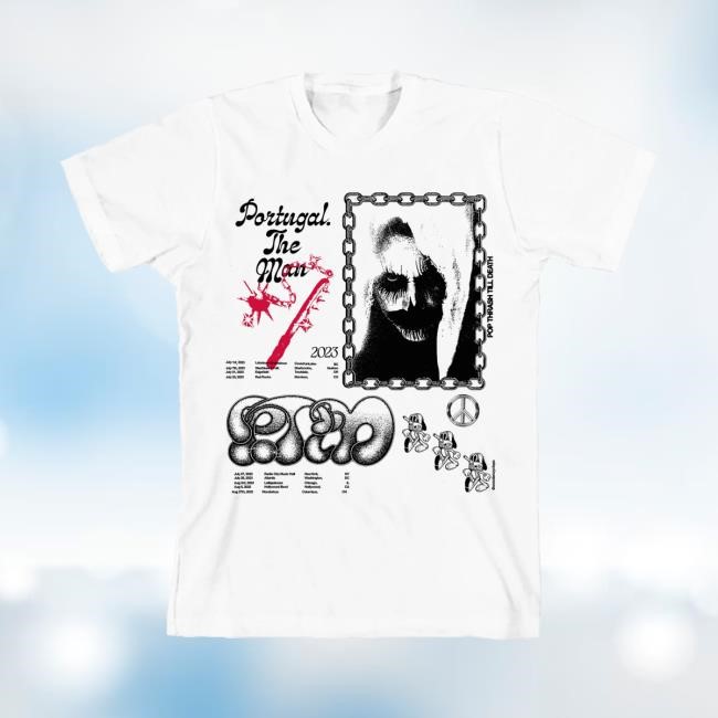 Official Portugal The Man Merch PTM Shop Store PTM Til Death Tee Shirt