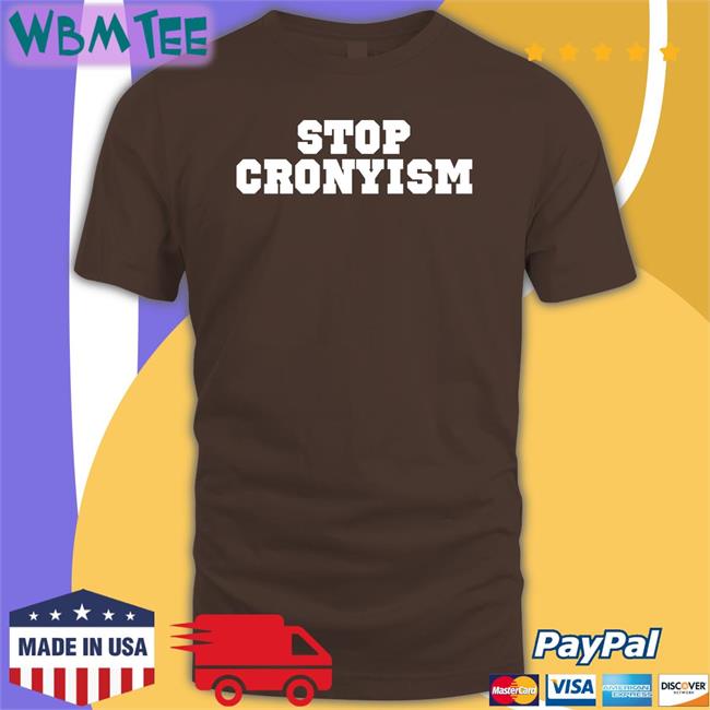 Bruce Smith Stop Cronyism Shirts Rudee Loop In Virginia Beach