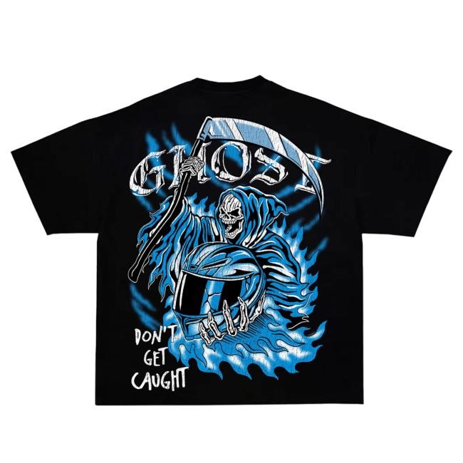 Official Ghost Racing Clothing The Reaper Top Shirt - Black