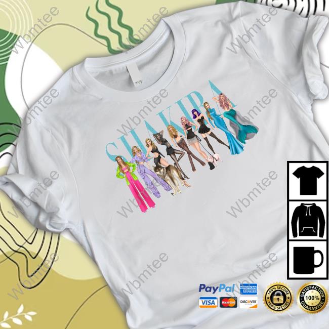 Shakira Iconic Looks Shirt