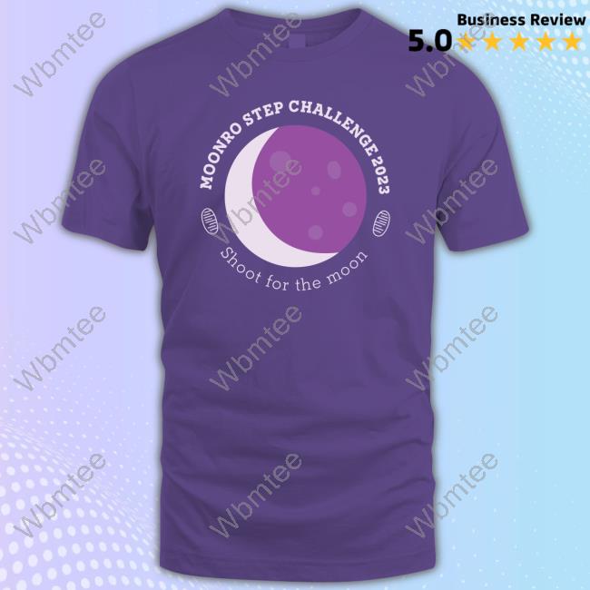Moonro Step Challenge Tee Shirt