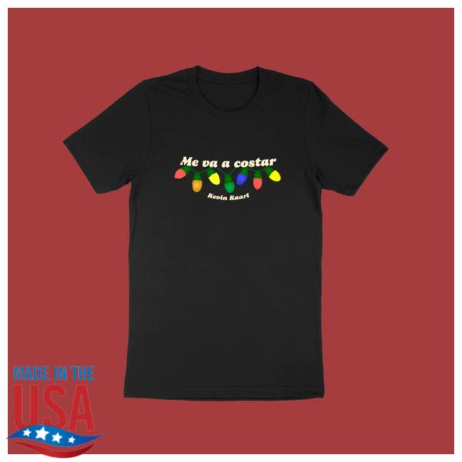 Kevin Kaarl Merch Kevin Kaarl Me Va A Costar Black Shirt
