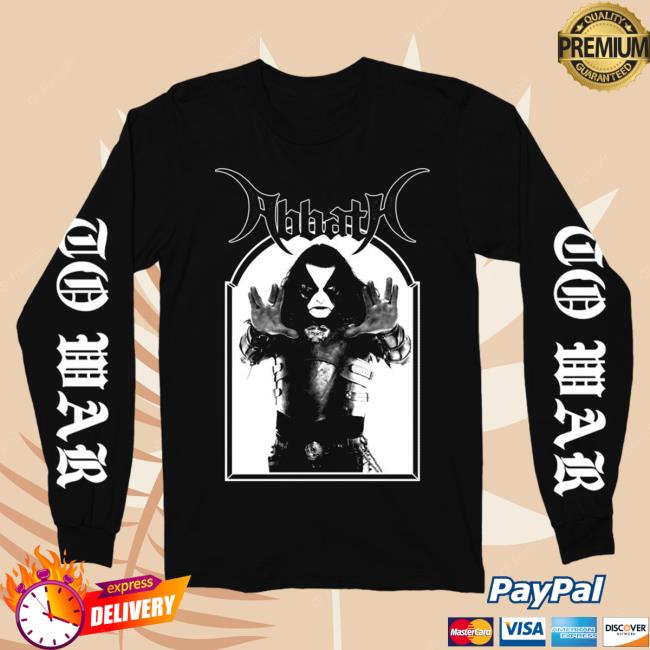Official Kings Road Merch Store Abbath To War Long Sleeve Tee Shirt (Black) Kings Road Shop