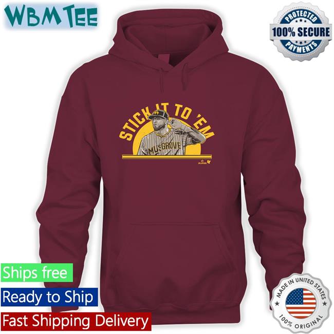 Stick It To 'Em Tee Shirt Breakingt Merch Stick It To 'Em Offical TShirts Brown 973TheFanSD