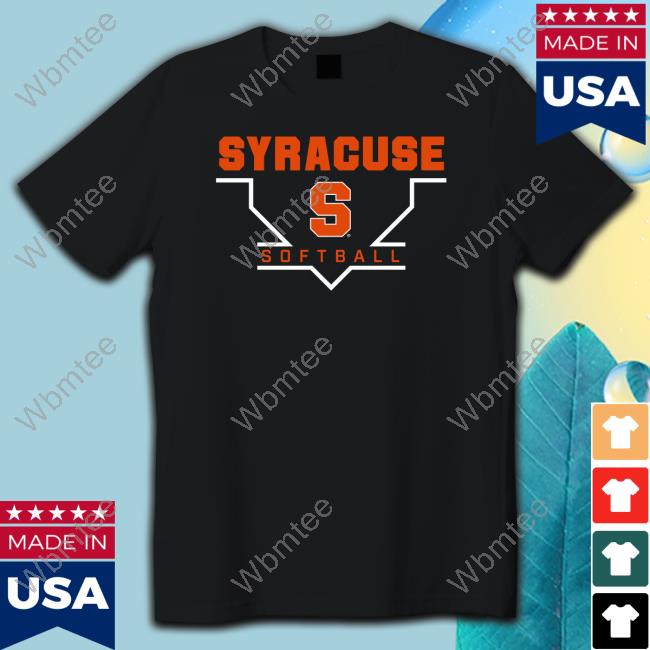 Syracuse Orange Homeplate Softball Shirt