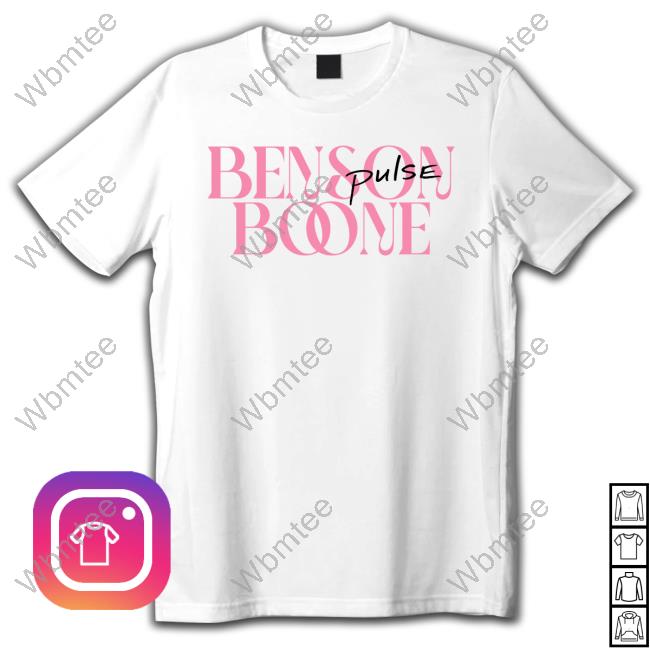 Benson Boone Pulse Talk With Me For Days Shirt