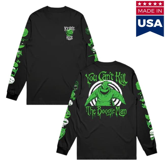 Official Ink Merch You Can’T Kill The Boogie Man Sweatshirt New