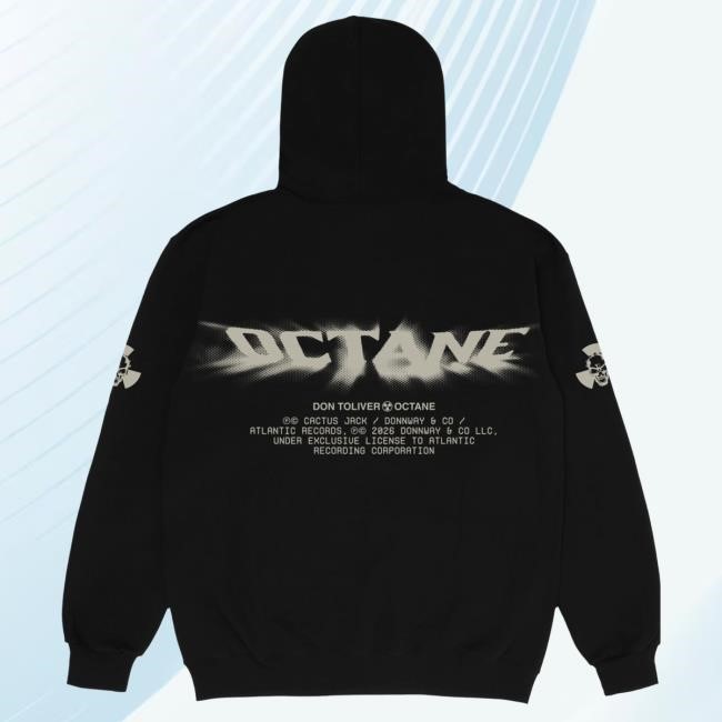 Don Toliver Octane Skull Hoodie Front Row Gear