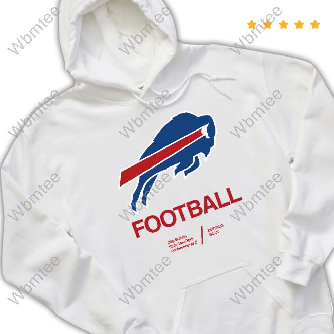 Marissa Figueroa Wearing Buffalo Bills Football T Shirt Shirt