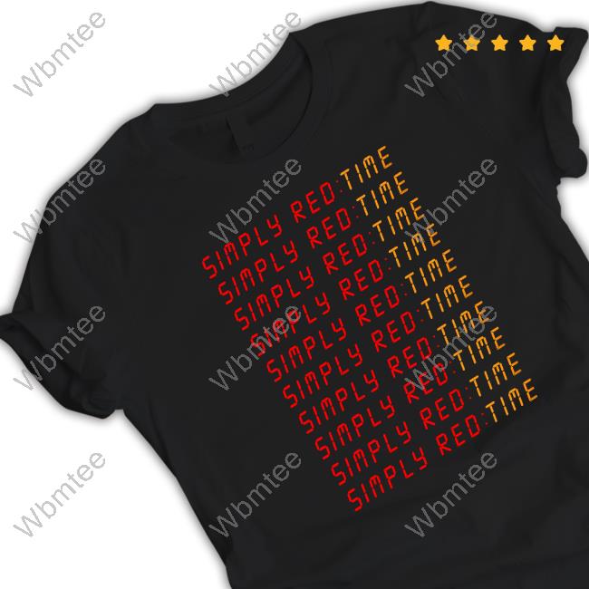 Simply Red Time T Shirts