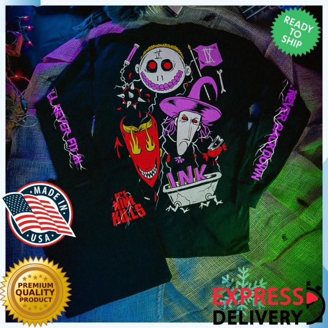 Ice Nine Kills Freak Flag Long Sleeve T-Shirts Ink Merch Official