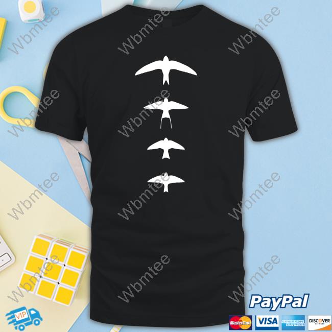 Silhouettesclothing UK Hirundines Black Tee Shirt