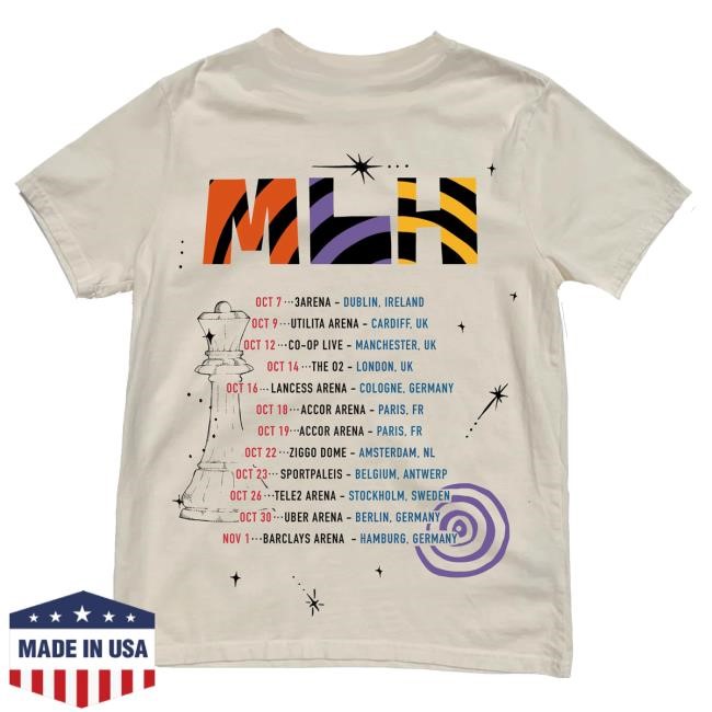 Lauryn Hill Mlh X Fugees X Yg Tour New Shirt Beige & Orange| Lauryn Hill Store Official