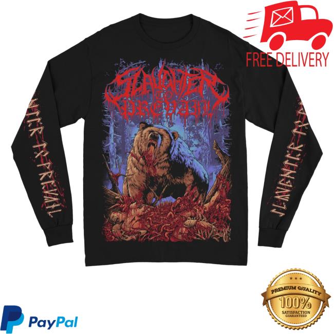 Official Slaughter To Prevail Bear Crewneck Sweatshirt
