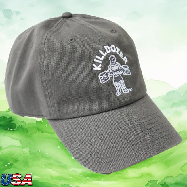 Official Killdozer Merch Killdozer '47 Hat - Charcoal Marvin Heemeyer