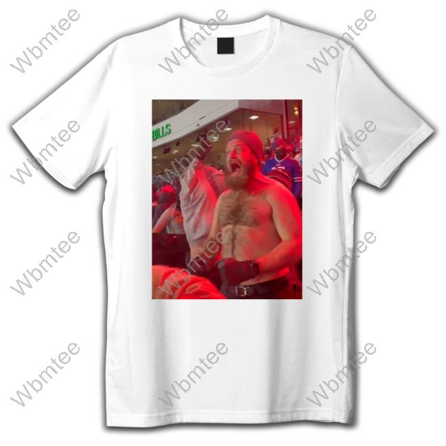 Official Ryan Fitzpatrick Shirtless And Screaming At Bills Mafia Game T Shirts